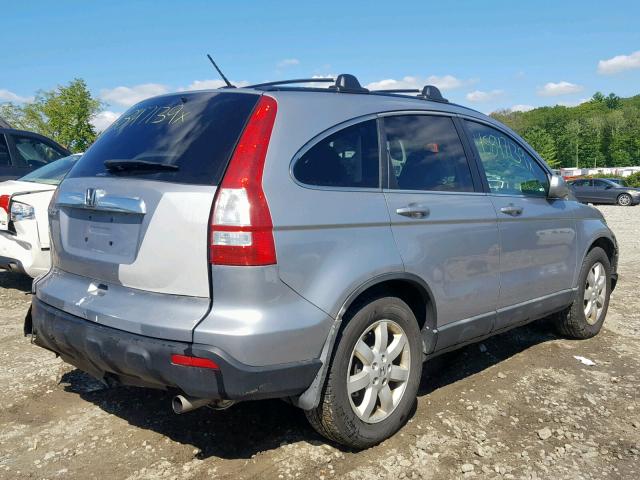 5J6RE48768L023353 - 2008 HONDA CR-V EXL SILVER photo 4