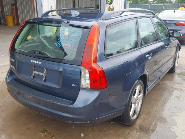 YV1MW382982378979 - 2008 VOLVO V50 2.4I BLUE photo 4