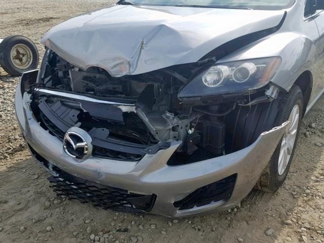 JM3ER2W52A0330967 - 2010 MAZDA CX-7 SILVER photo 9