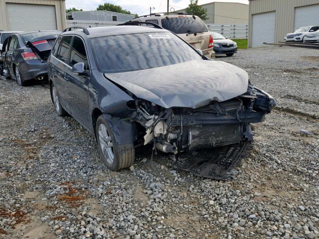 3VWPL7AJ3CM661333 - 2012 VOLKSWAGEN JETTA TDI GRAY photo 1