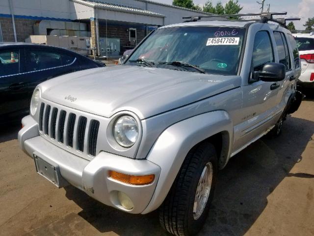 1J4GL58K72W283953 - 2002 JEEP LIBERTY LI SILVER photo 2