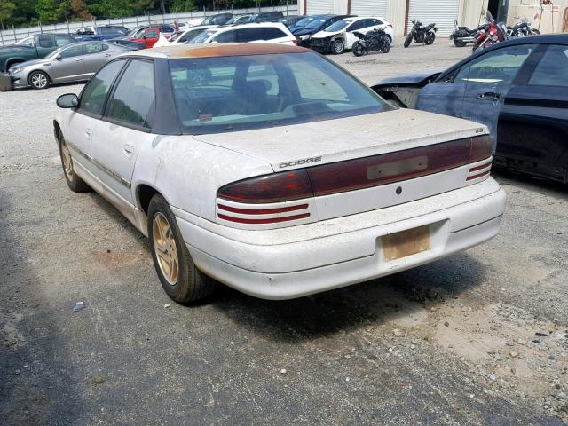 1B3ED56TXRF233534 - 1994 DODGE INTREPID E WHITE photo 3