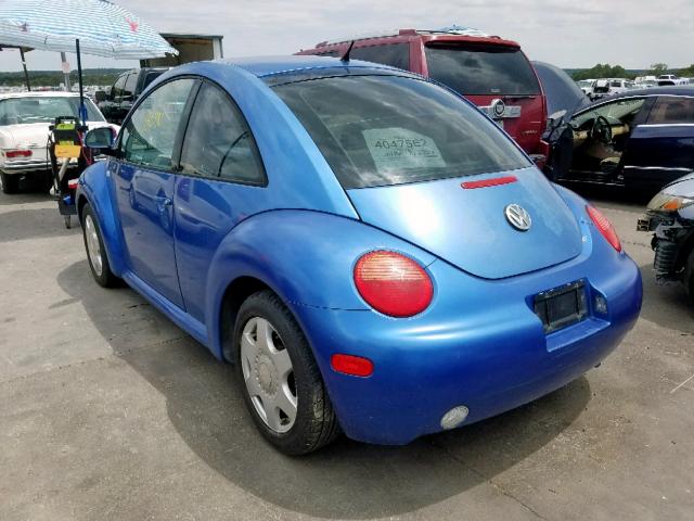 3VWDD21CXYM496957 - 2000 VOLKSWAGEN NEW BEETLE 蓝色 照片 3