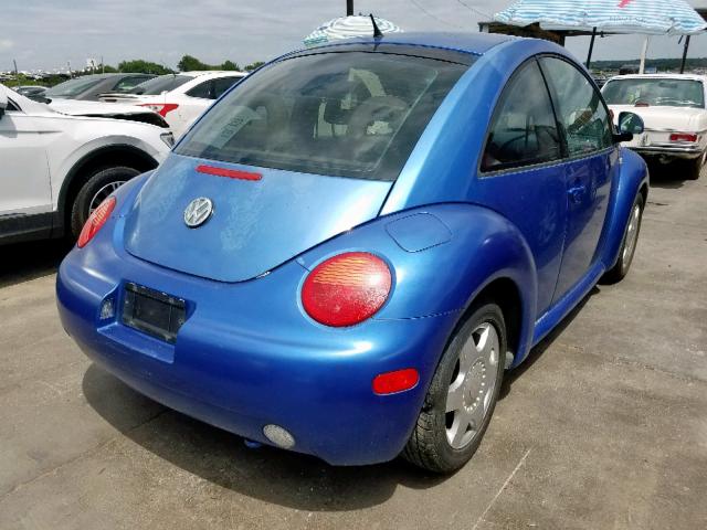 3VWDD21CXYM496957 - 2000 VOLKSWAGEN NEW BEETLE 蓝色 照片 4
