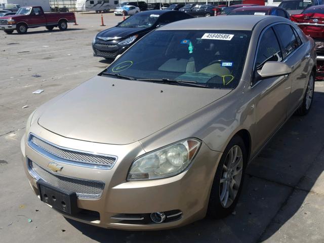 1G1ZK57758F190672 - 2008 CHEVROLET MALIBU LTZ 棕色 照片 2
