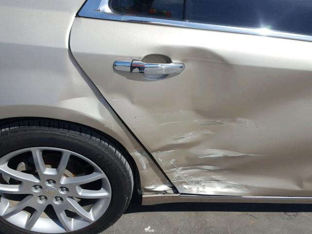 1G1ZK57758F190672 - 2008 CHEVROLET MALIBU LTZ 棕色 照片 9