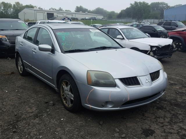 4A3AB76S14E083508 - 2004 MITSUBISHI GALANT GTS SILVER photo 1