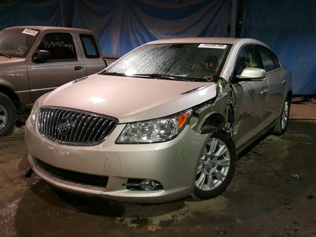 1G4GC5ER0DF270547 - 2013 BUICK LACROSSE GOLD photo 2