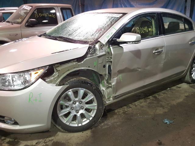 1G4GC5ER0DF270547 - 2013 BUICK LACROSSE GOLD photo 9