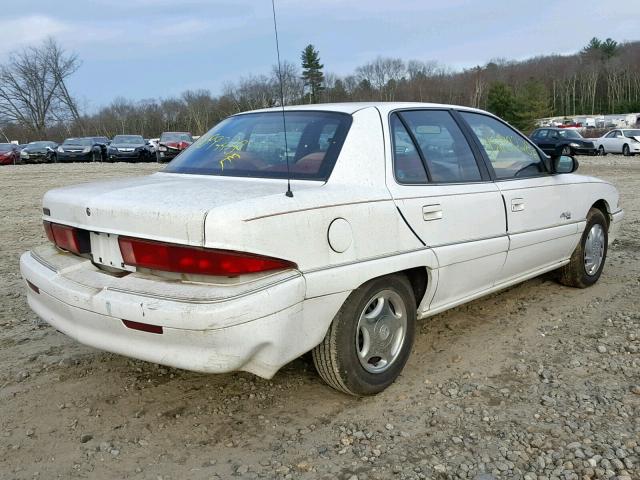 1G4NJ52M6TC416830 - 1996 BUICK SKYLARK GR WHITE photo 4