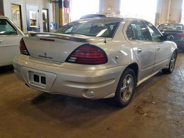 1G2NF52E54M525049 - 2004 PONTIAC GRAND AM S SILVER photo 4