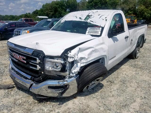 1GTN1LEC0HZ905210 - 2017 GMC SIERRA C15 WHITE photo 2