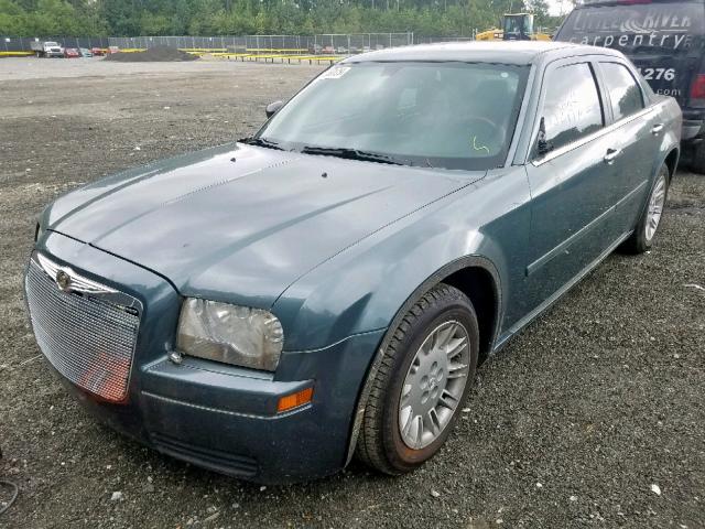 2C3KA43R56H362891 - 2006 CHRYSLER 300 GREEN photo 2