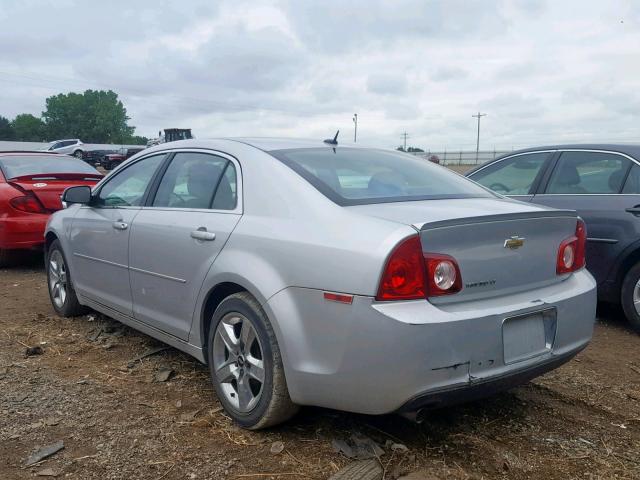 1G1ZC5EBXAF209002 - 2010 CHEVROLET MALIBU 1LT 银色 照片 3