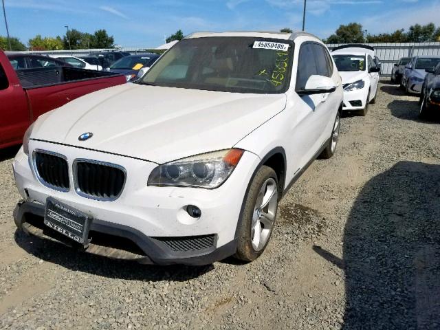 WBAVM5C52DVV90206 - 2013 BMW X1 XDRIVE3 Білий фото 2