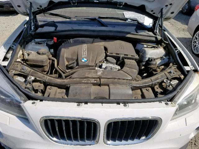 WBAVM5C52DVV90206 - 2013 BMW X1 XDRIVE3 Білий фото 7