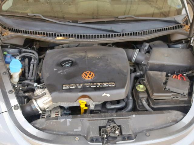 3VWCD21C73M424702 - 2003 VOLKSWAGEN NEW BEETLE ნაცრისფერი ფოტო 7