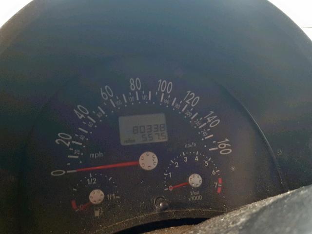 3VWCD21C73M424702 - 2003 VOLKSWAGEN NEW BEETLE ნაცრისფერი ფოტო 8