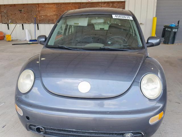 3VWCD21C73M424702 - 2003 VOLKSWAGEN NEW BEETLE ნაცრისფერი ფოტო 9