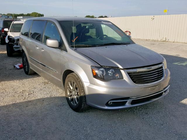 2C4RC1HG1GR306016 - 2016 CHRYSLER TOWN & COU SILVER photo 1