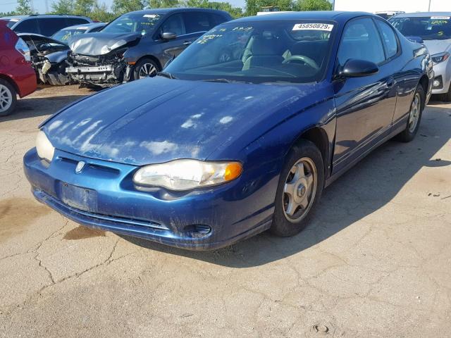 2G1WW12E259253513 - 2005 CHEVROLET MONTE CARL ლურჯი ფოტო 2