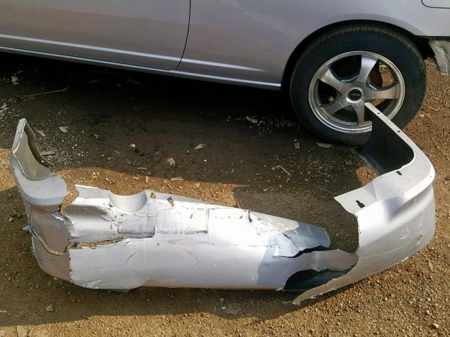 1HGEM21165L008320 - 2005 HONDA CIVIC DX V SILVER photo 9