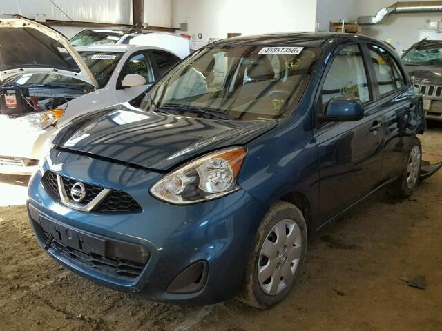 3N1CK3CP0FL270930 - 2015 NISSAN MICRA BLUE photo 2