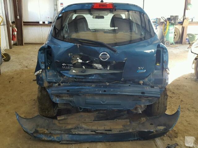 3N1CK3CP0FL270930 - 2015 NISSAN MICRA BLUE photo 9