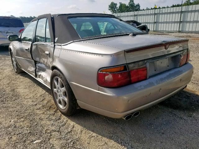 1G6KY54943U282232 - 2003 CADILLAC SEVILLE ST BROWN photo 3