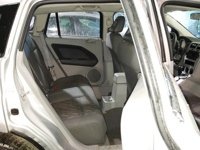 1B3HB48B97D352606 - 2007 DODGE CALIBER SX SILVER photo 6