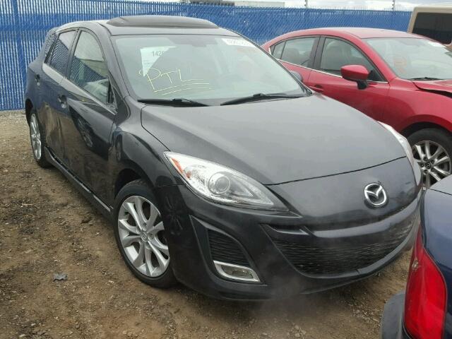 JM1BL1H50A1110323 - 2010 MAZDA 3 S BLACK photo 1