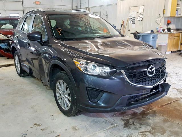 JM3KE2BE9E0401785 - 2014 MAZDA CX-5 SPORT GRAY photo 1