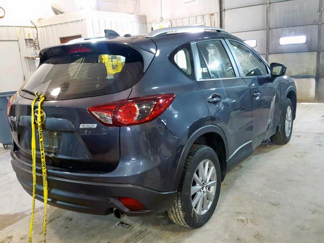 JM3KE2BE9E0401785 - 2014 MAZDA CX-5 SPORT GRAY photo 4