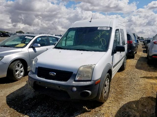 NM0LS6AN4DT135908 - 2013 FORD TRANSIT CO WHITE photo 2