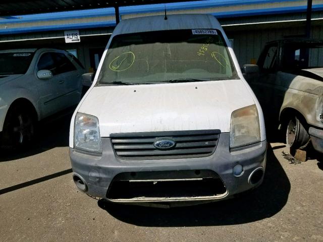 NM0LS6AN4DT135908 - 2013 FORD TRANSIT CO WHITE photo 9