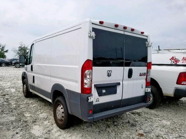 3C6TRVNG2HE523150 - 2017 RAM PROMASTER 白色 照片 3
