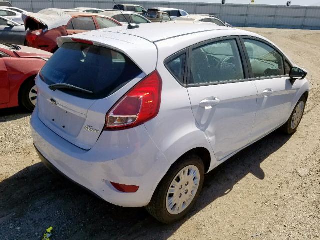 3FADP4TJ6GM136526 - 2016 FORD FIESTA S WHITE photo 4