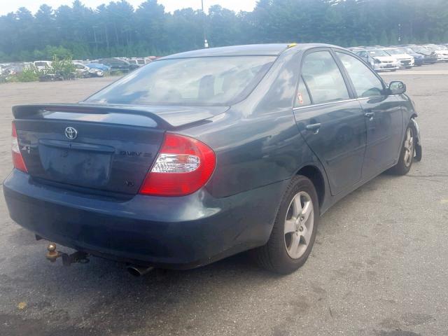 4T1BF32K33U564791 - 2003 TOYOTA CAMRY LE GREEN photo 4