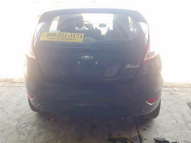 3FADP4TJXGM172199 - 2016 FORD FIESTA S BLACK photo 9