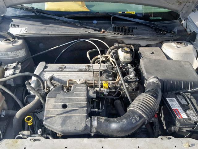 1G1ND52F75M233679 - 2005 CHEVROLET CLASSIC GRAY photo 7