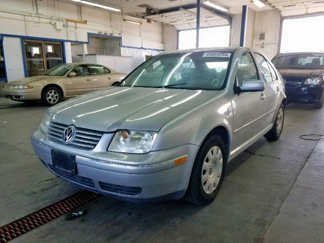 3VWRK69M04M041674 - 2004 VOLKSWAGEN JETTA GL SILVER photo 2