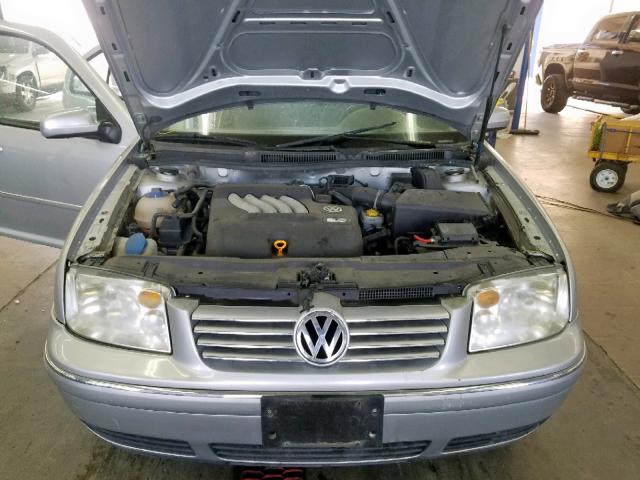 3VWRK69M04M041674 - 2004 VOLKSWAGEN JETTA GL SILVER photo 7