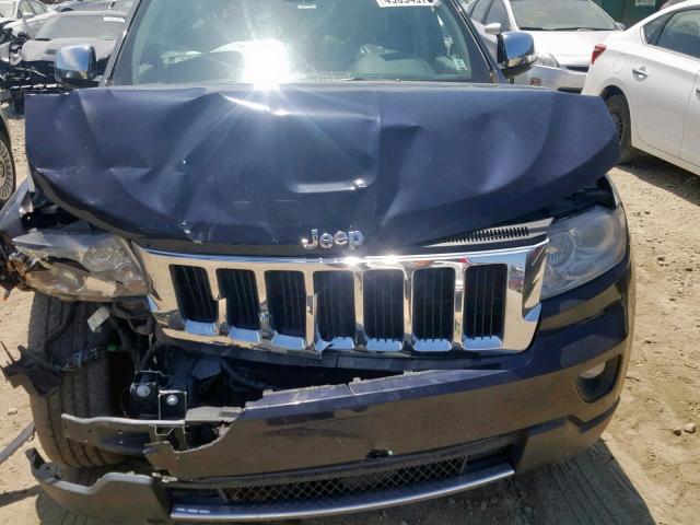 1J4RS5GT2BC501658 - 2011 JEEP GRAND CHER BLUE photo 7