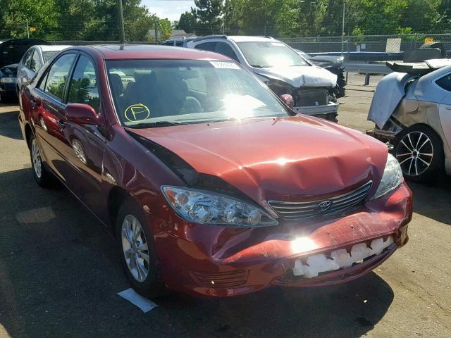 4T1BF30K85U108968 - 2005 TOYOTA CAMRY LE BURGUNDY photo 1