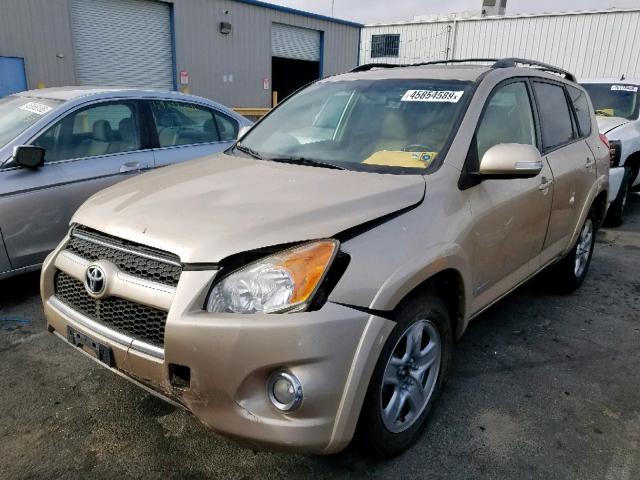 JTMZF31V195003426 - 2009 TOYOTA RAV4 LIMIT GOLD photo 2