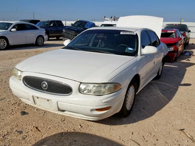 1G4HP54KX44173221 - 2004 BUICK LESABRE CU WHITE photo 2