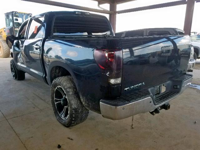 5TFHW5F13CX228147 - 2012 TOYOTA TUNDRA CRE BLACK photo 3