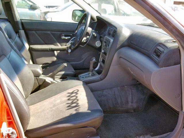 4S4BT63C555106006 - 2005 SUBARU BAJA TURBO RED photo 5