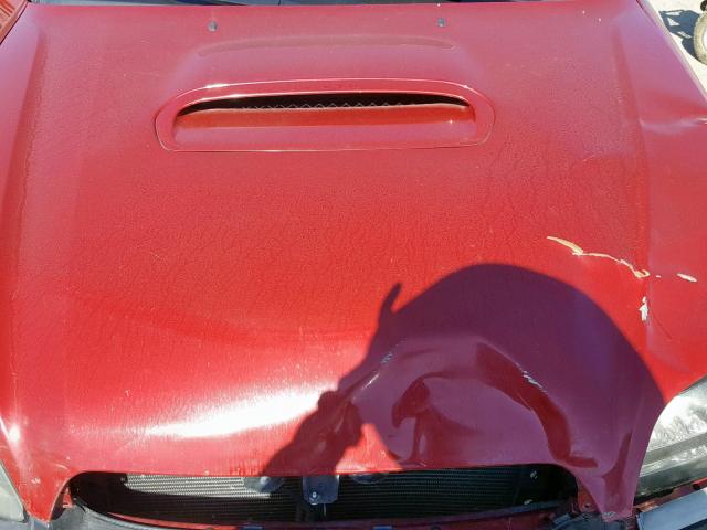 4S4BT63C555106006 - 2005 SUBARU BAJA TURBO RED photo 7