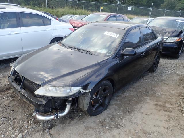 1YVFP80C535M47777 - 2003 MAZDA 6 I BLACK photo 2